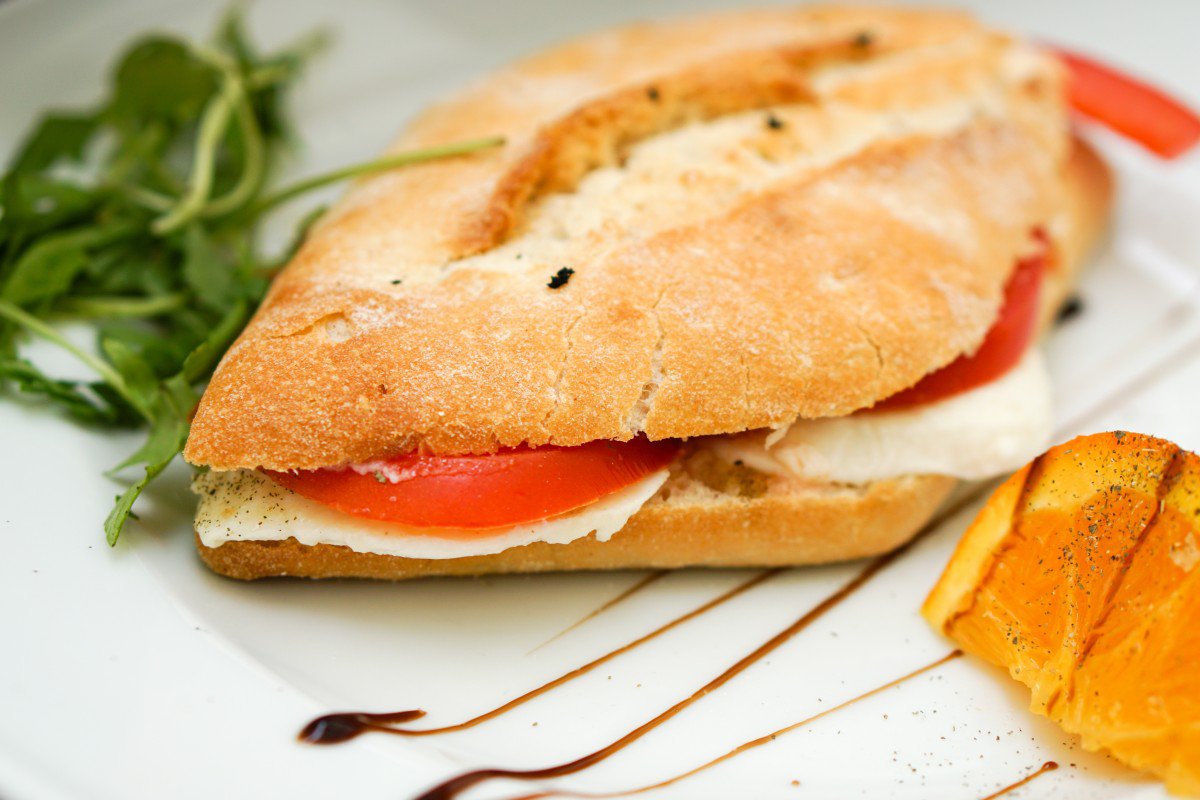 Ciabatta tomates mozzarella