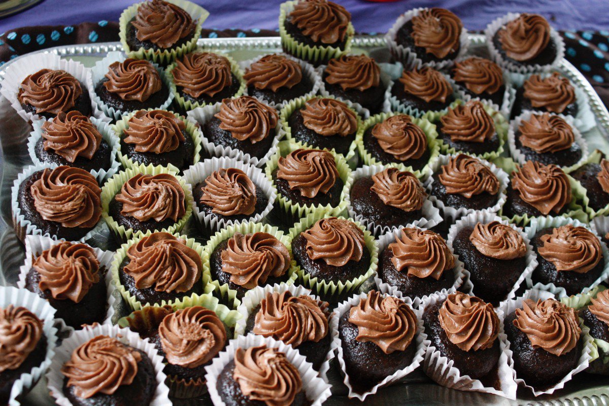 Mini gâteau au chocolat fondant