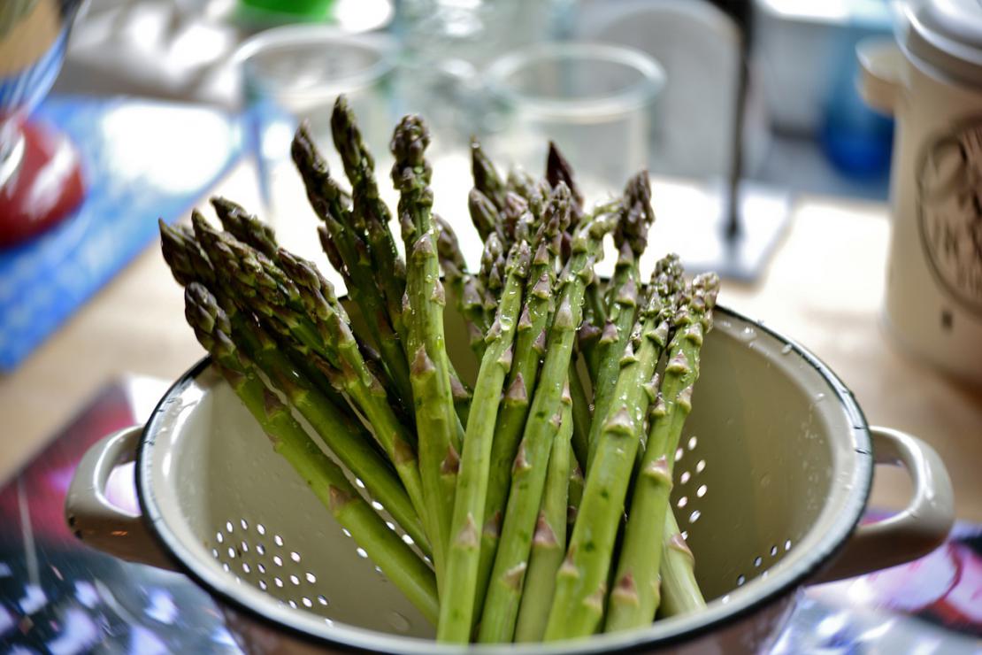 Asperges à la pompadour