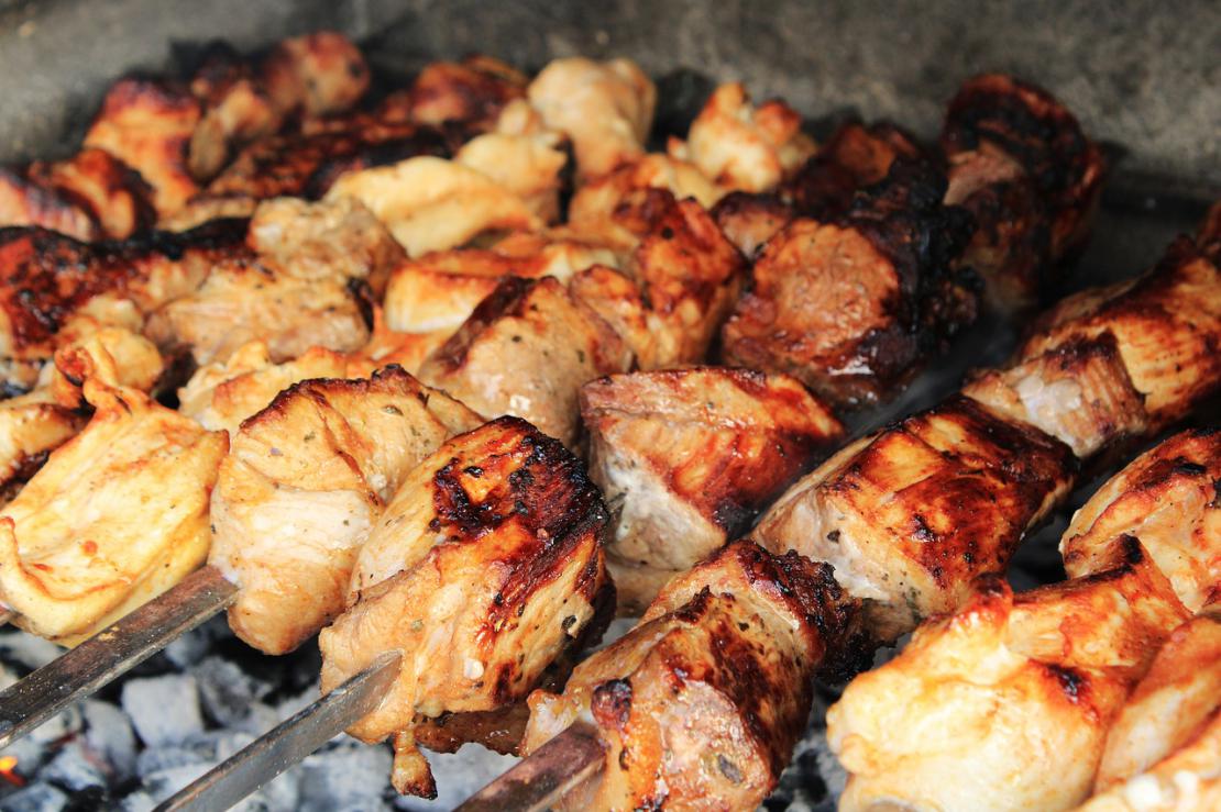 Brochettes de poulet à l’abricot