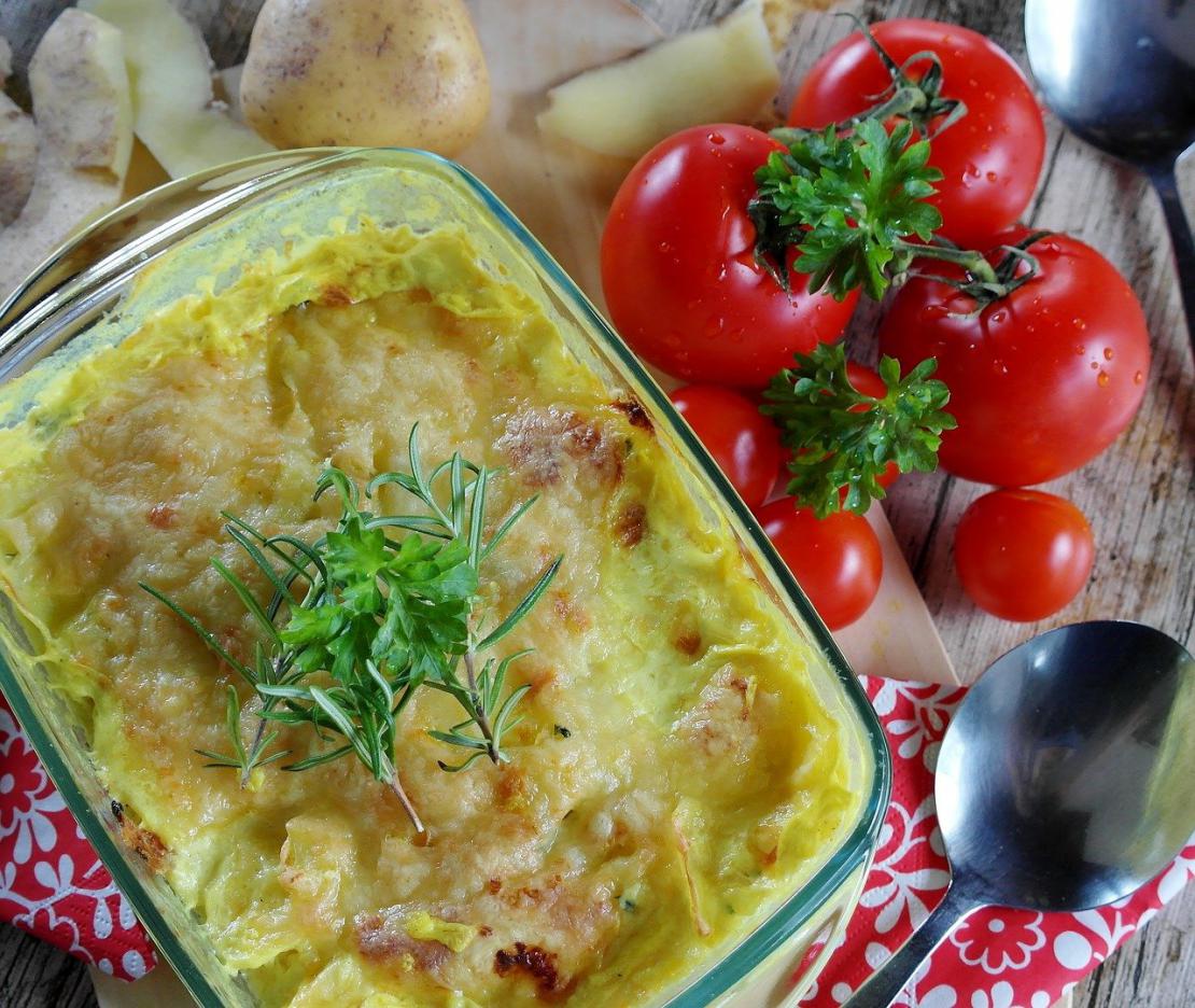 Gratin basque de chou