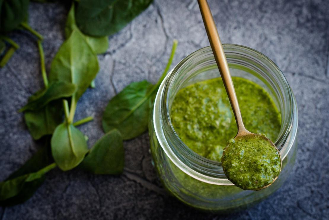 Pesto d’aneth aux graines de courge