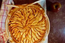 Tarte aux pommes à la crème de marrons