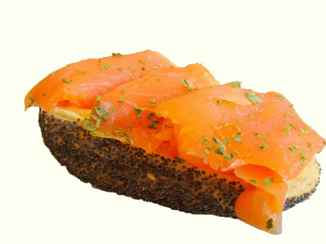 Toasts au saumon fumé